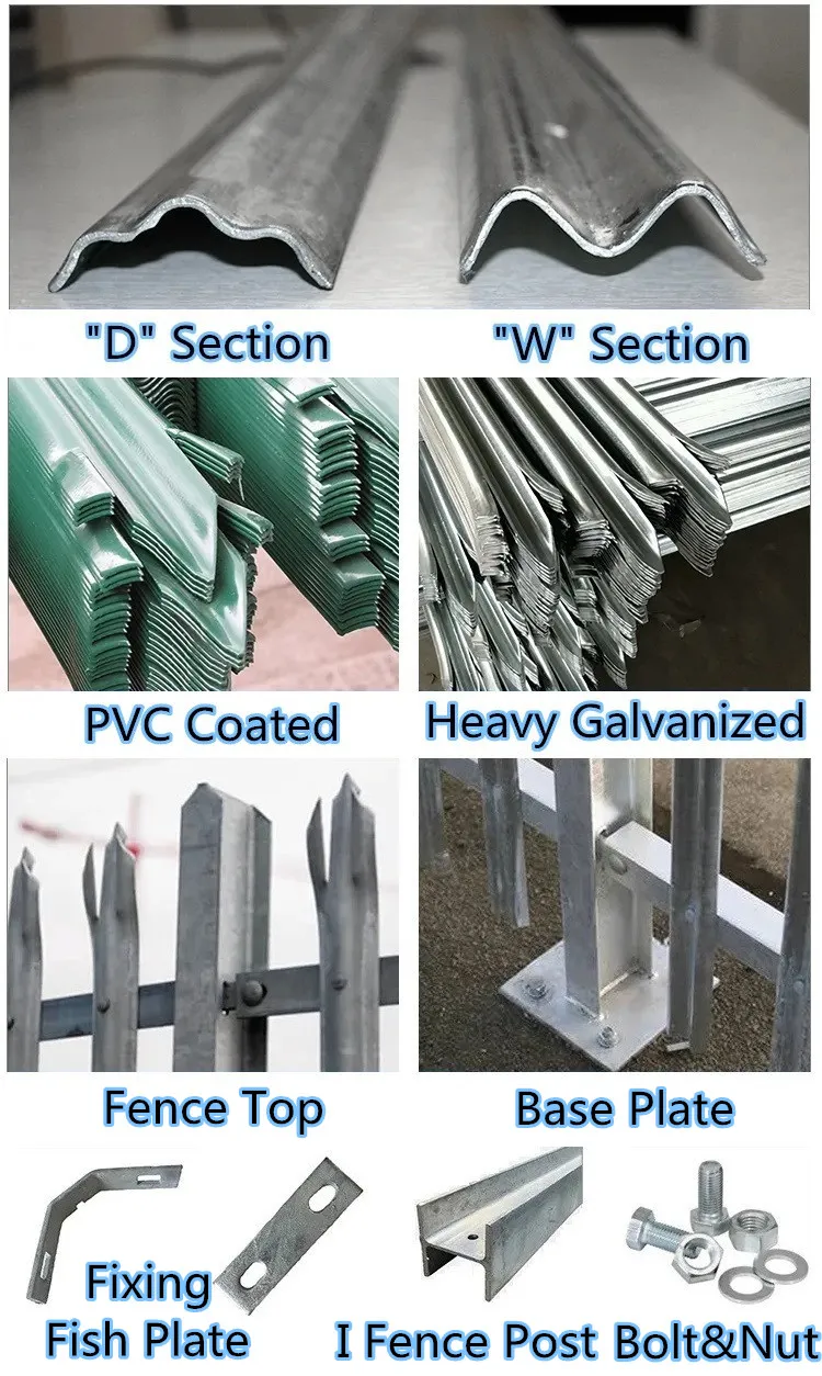 The Strength of Galvanized Palisade Fencing