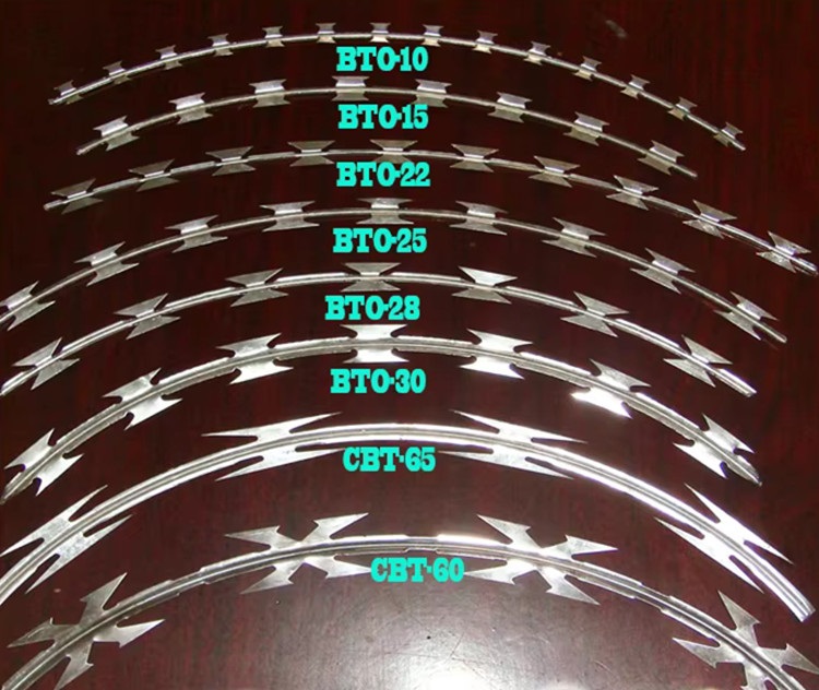 Galvanized/PVC Welded Razor Wire Mesh for Fence: High Security
