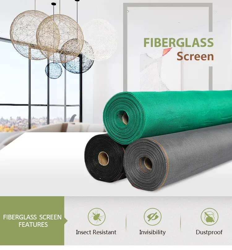 Durable Fiberglass Window Screen