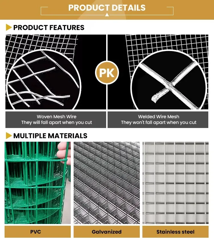 Galvanized Welded Wire Mesh for Sale