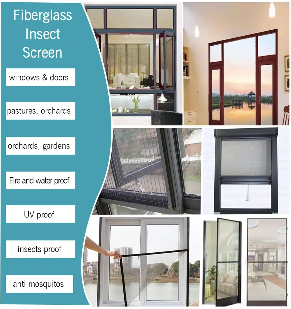Durable Fiberglass Window Screen