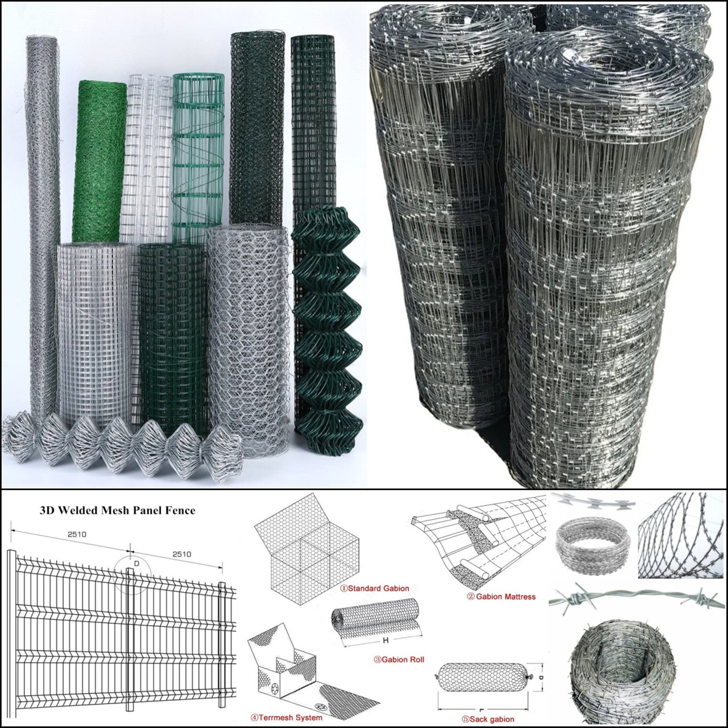 Top Exporters of PVC Coated Welded Wire Mesh for Various Applications and Industries