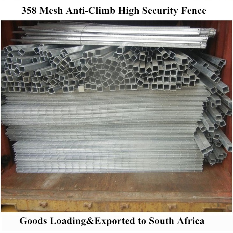 358 Mesh Security Anti-Climb Fence goods loading (Exported to South Africa)