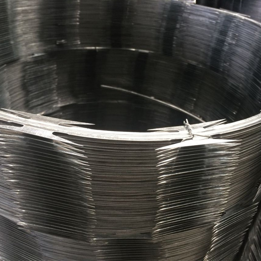 pvc coated razor barbed wire products