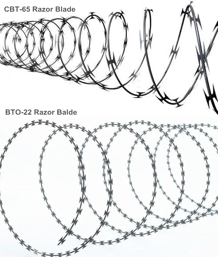 razor barbed wire types supplier