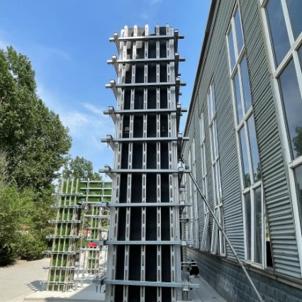 Application of Square Column Reinforcement in Wall and Top Structure