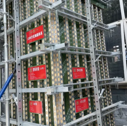 Optimizing Structures with Square Column Reinforcement