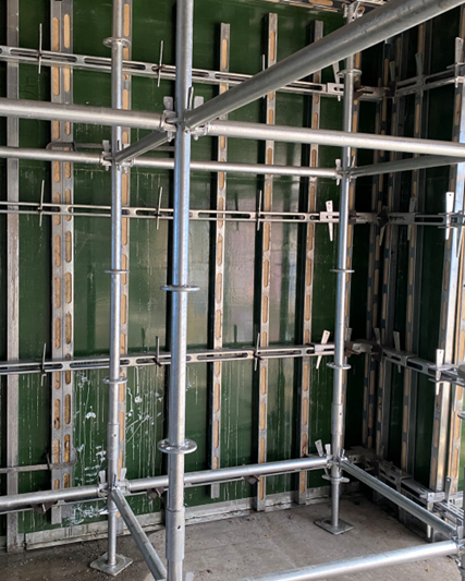 plastic formwork for concrete slab