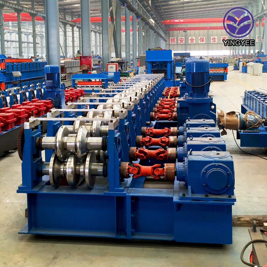 High-Precision 3-Wave Guardrail Highway Roll Forming Machine