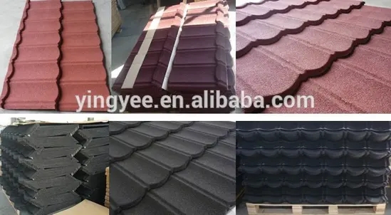 Stone Covered Metal Roofing Machine