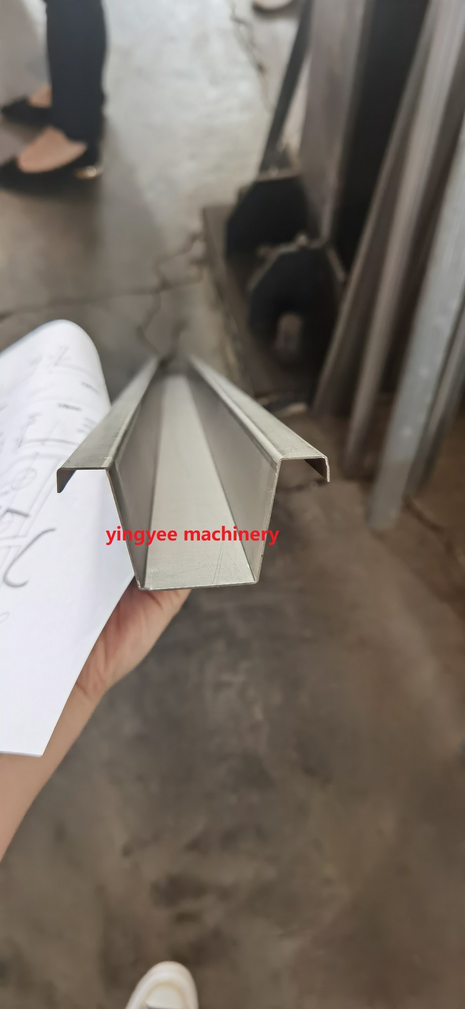 Yingyee sold a perfect trial of omega Version keel machine to Egypt