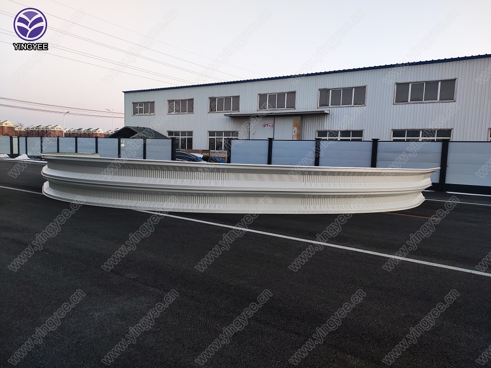 UBM 240 Large span beamless arch roof sheet roll forming machine