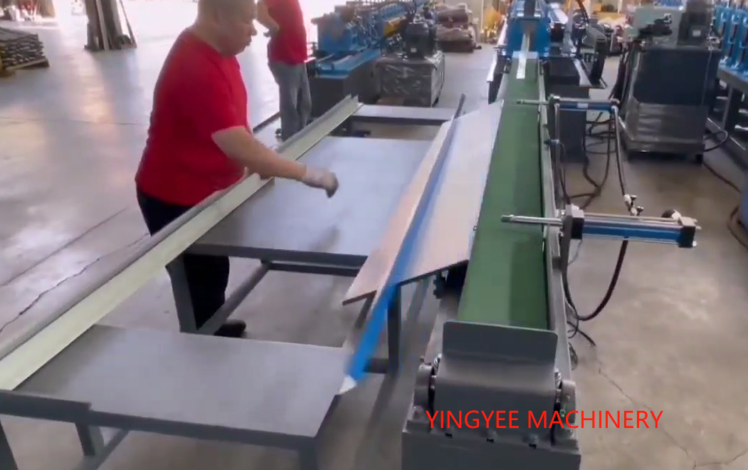 Drywall receiving table has undergone a new upgrade