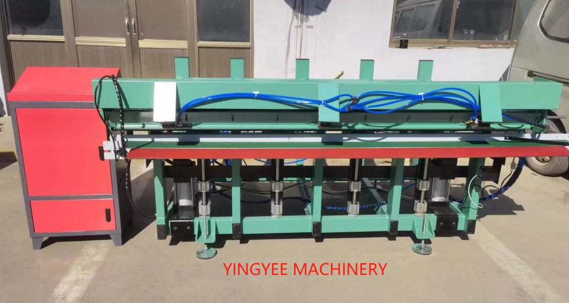 Thread rolling machine with automatic feeder for any length