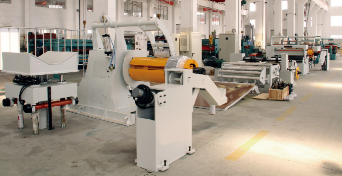 Slitting line with high accuracy work and good quality