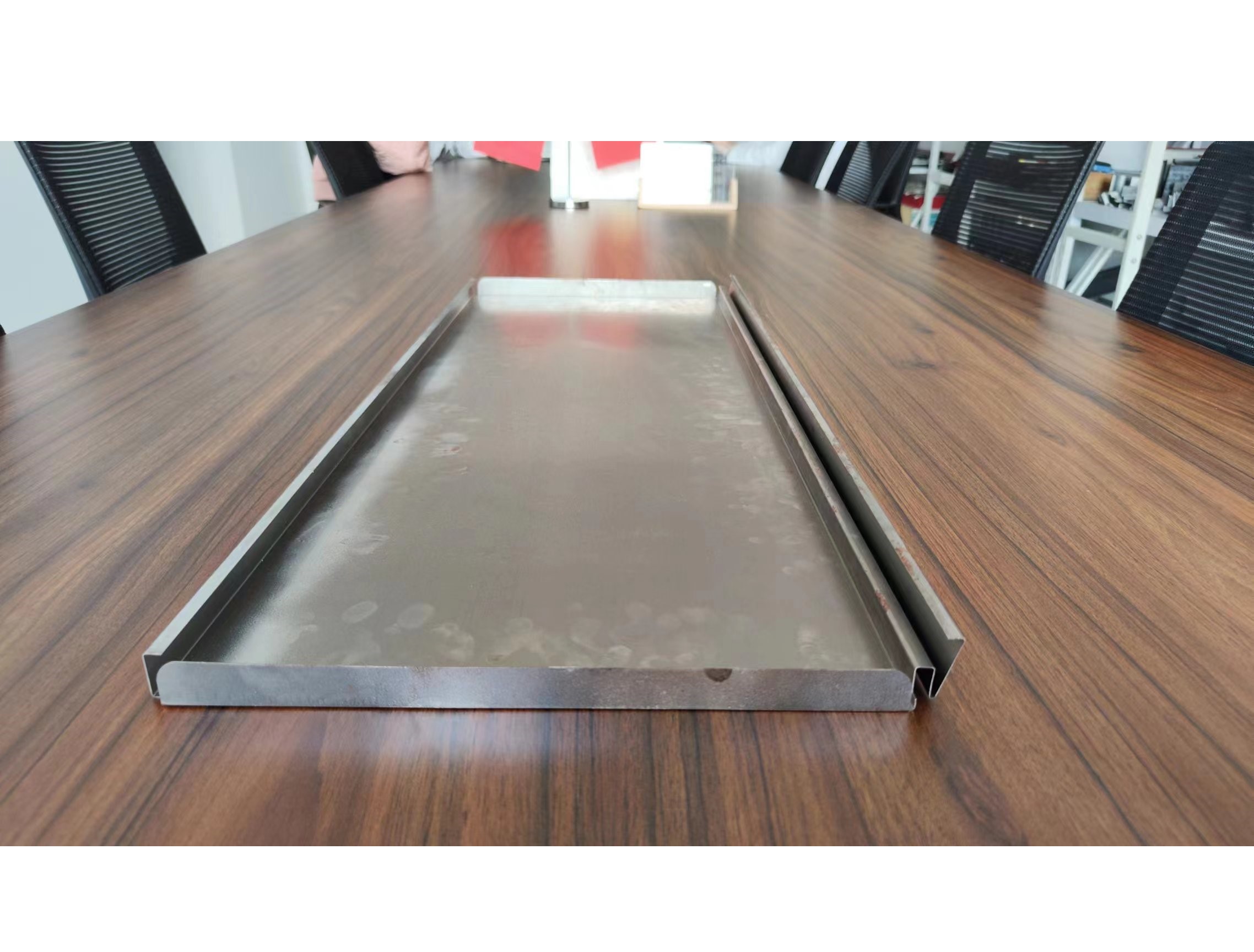 Supermarket Shelf Back Panel / Deck Panel Roll Forming Machine