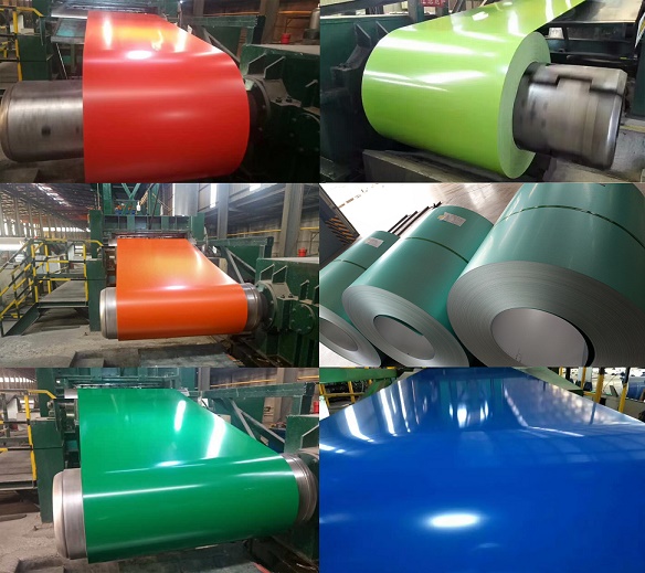 Multi-colored PPGI Prepainted Galvanized Coils