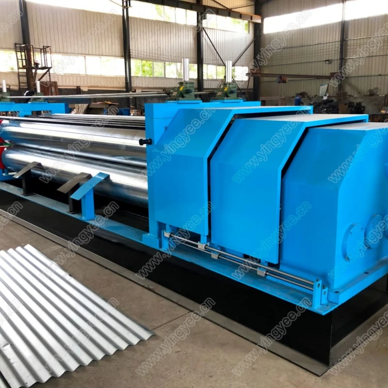 Roof sheet machine