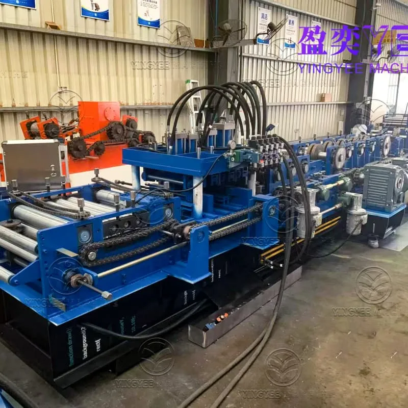 steel purlin roll former