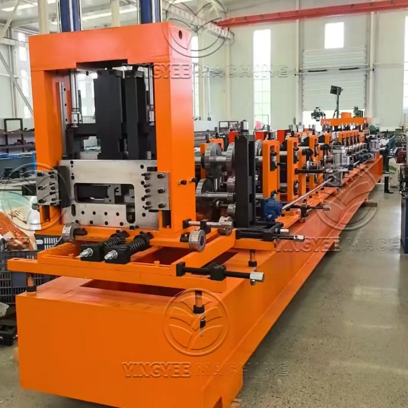 CZU steel purlin frame roll forming machine