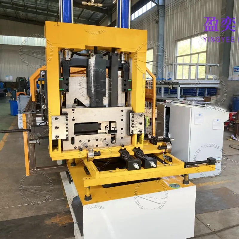 Automatic Adjust C Z-purlin Sizes Roll Forming Machine