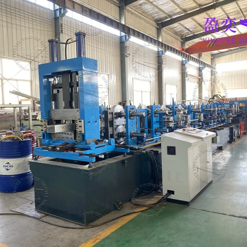 Automatic CZ purlin roll forming machine with multiple parameters