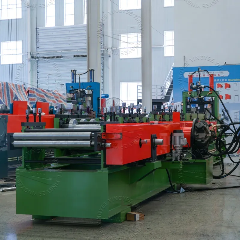 automatic CZ purlin roll forming machine