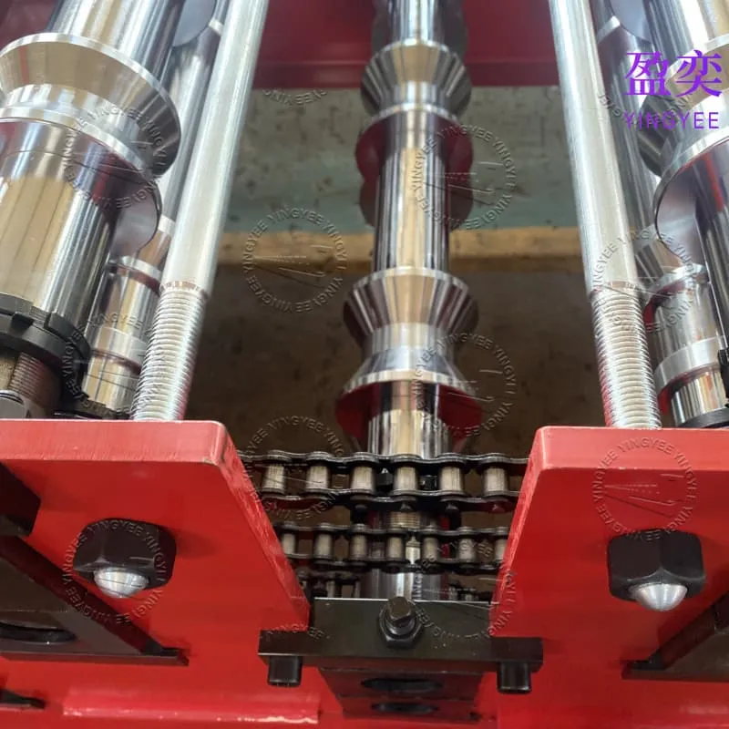 double layer corrugated sheet forming machine