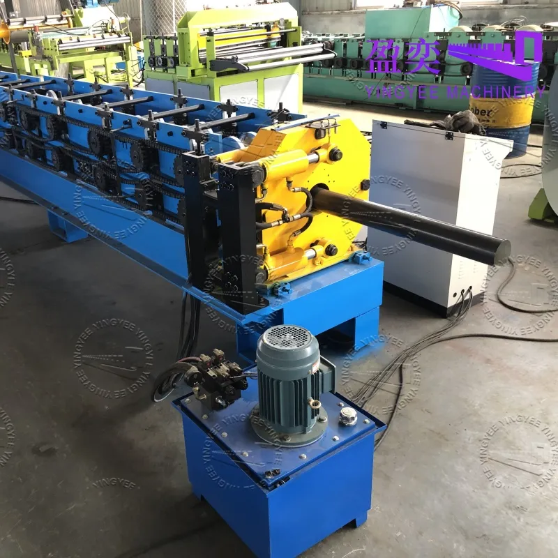 Downpipe Roll Forming and Crimping Machine