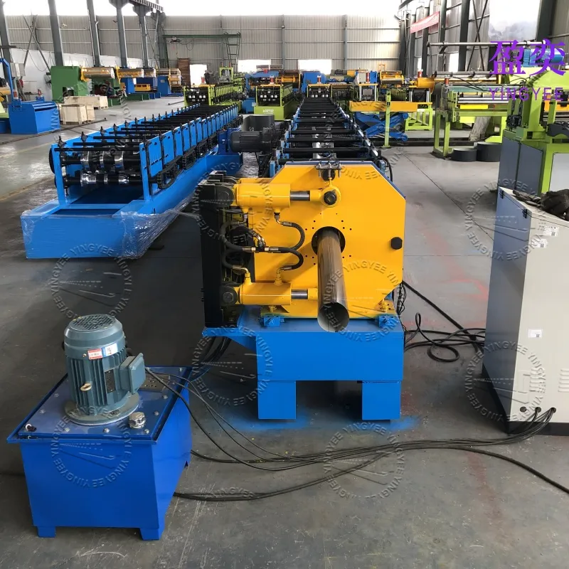 Downpipe Roll Forming and Crimping Machine