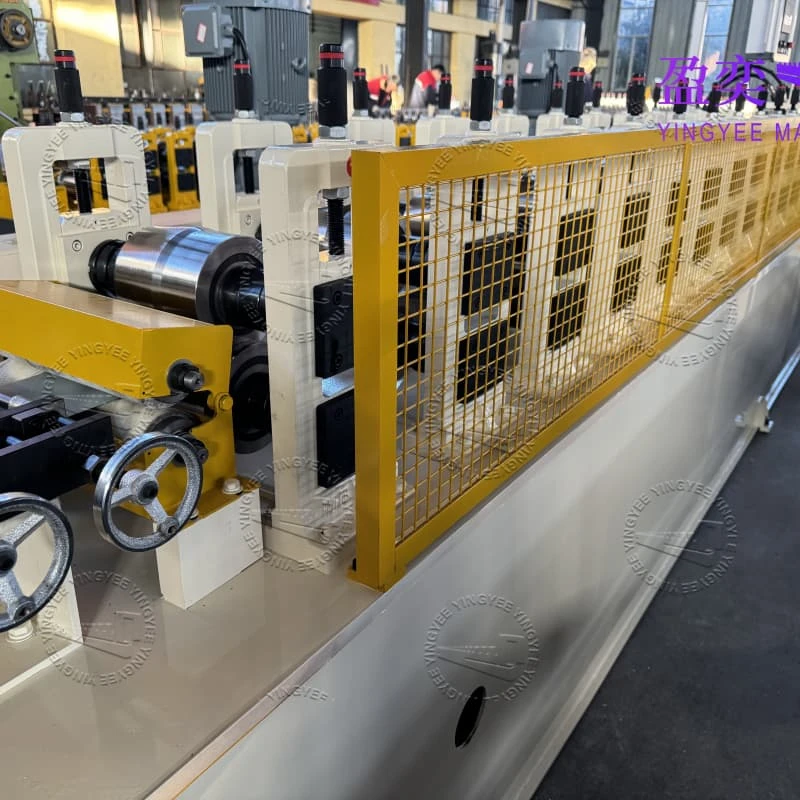 Fully Automatic Drip Edge Roll Forming Line – PLC Controlled, Servo Driven