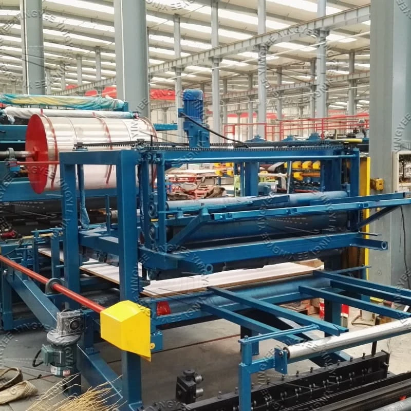 sandwich roof panel production line