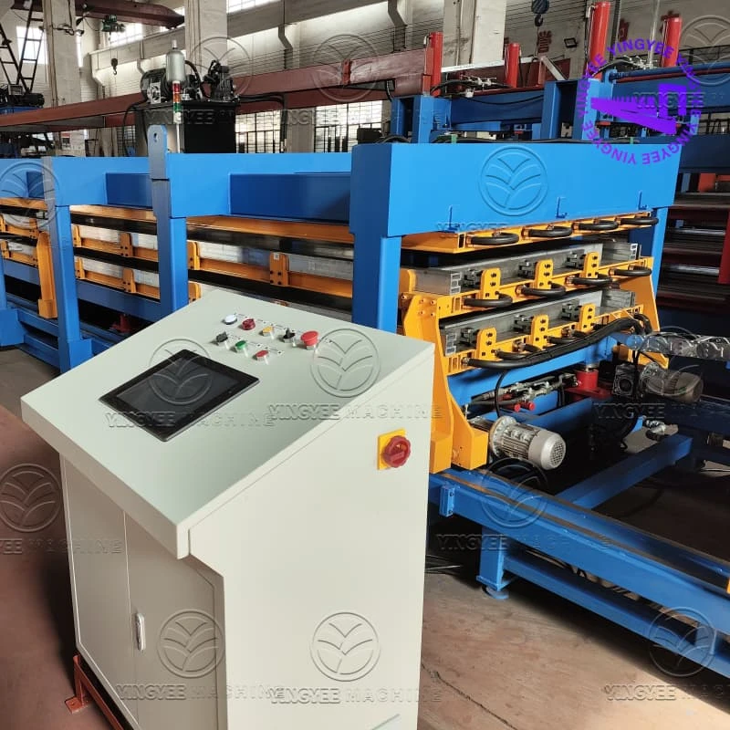 sandwich roof panel production line