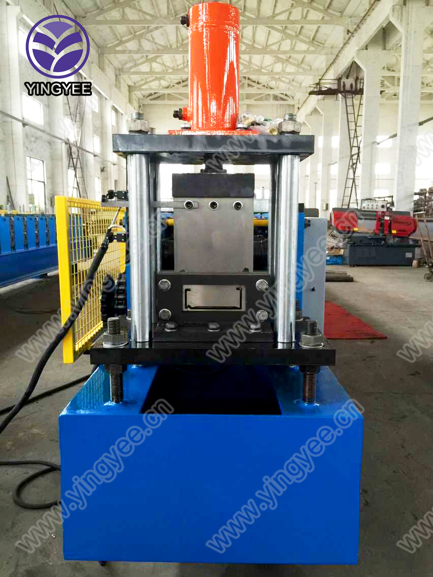 three wave &amp; guardrail making machine