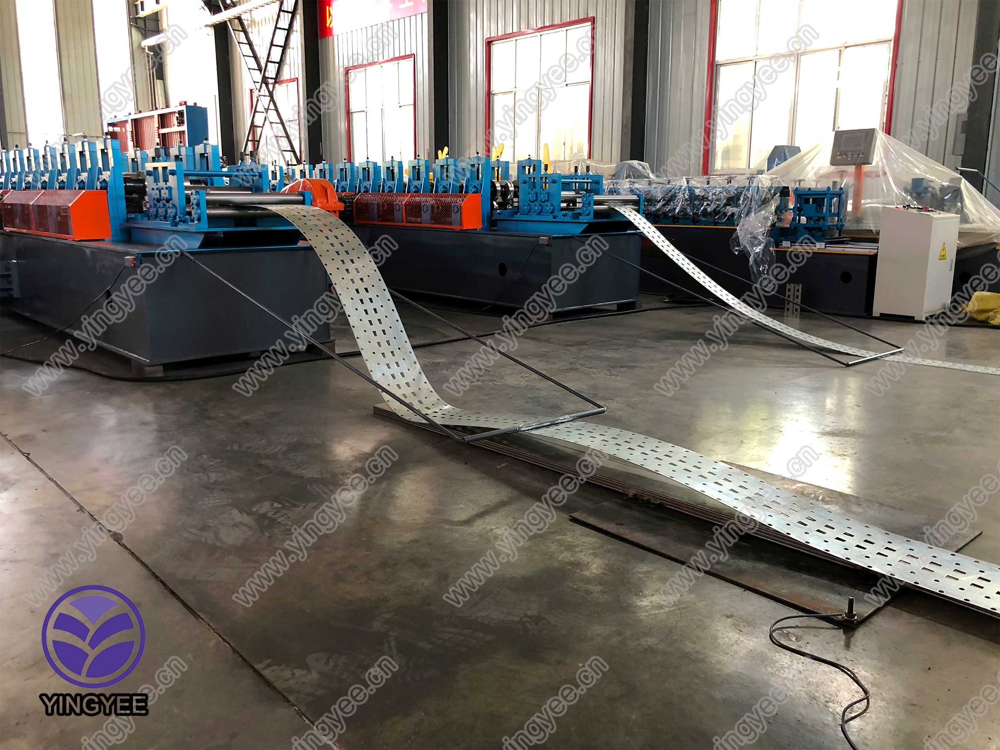 automatic round downspout roll forming machine