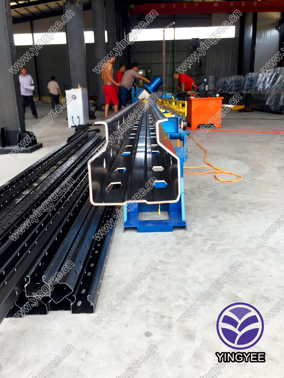 storage rack and beam roll forming machine