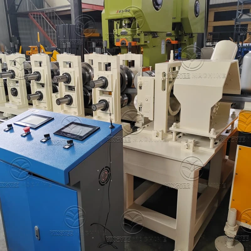 Storage rack beam machine