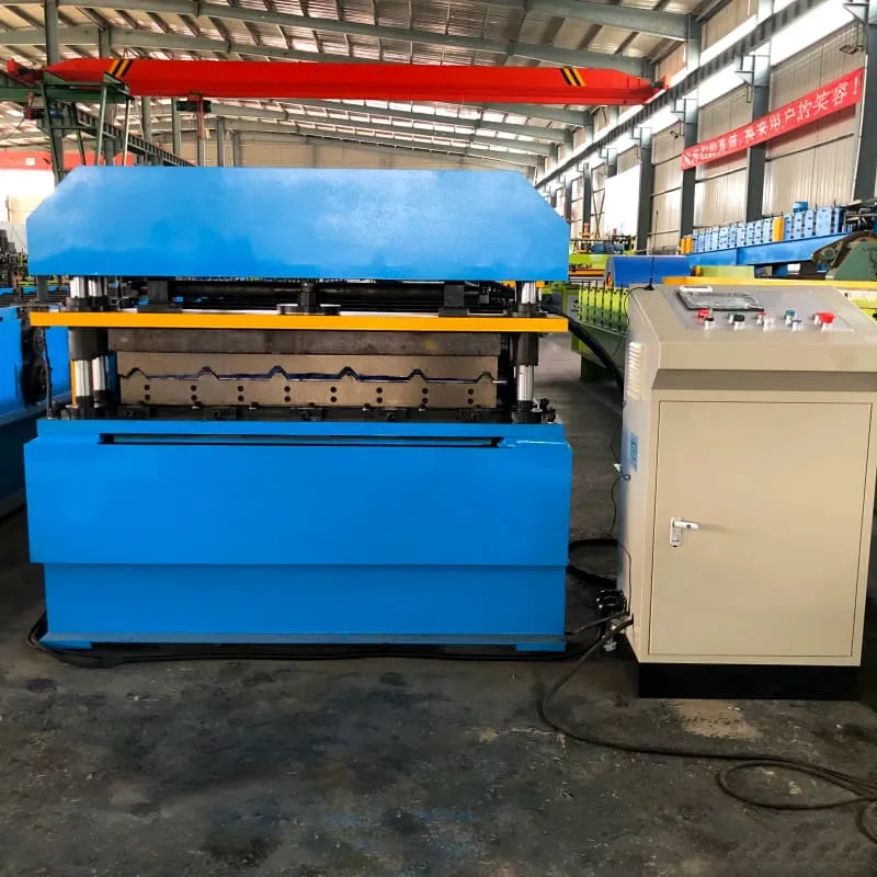 steel roof panel roll froming machine