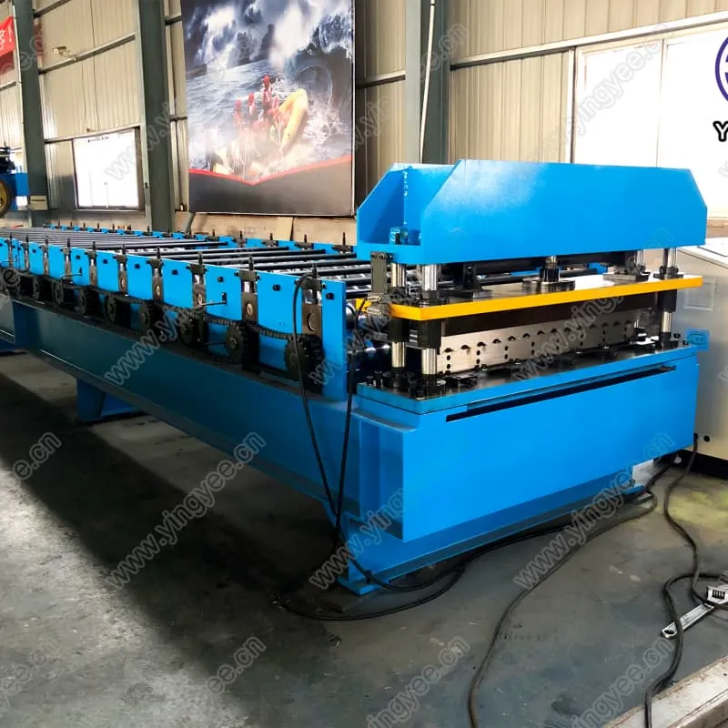 Corrugated roof sheet roll forming machine