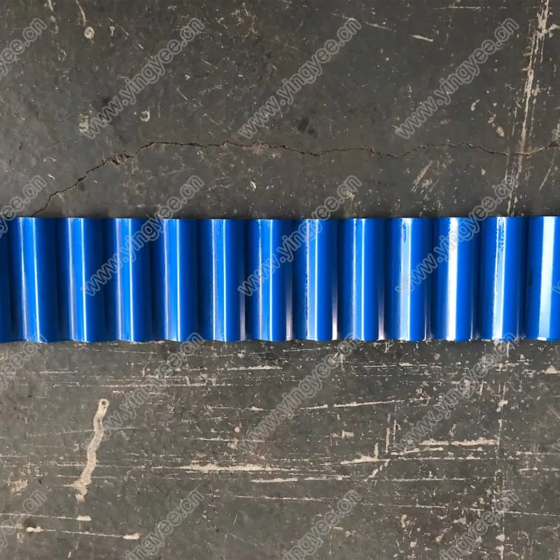 Corrugated roof sheet roll forming machine