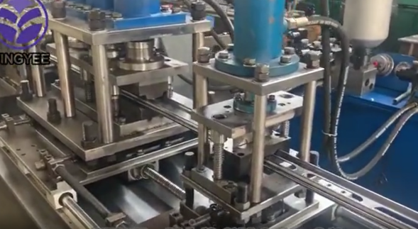 Shelf Frame Roll Forming Machine for Storage Rack Production Shelf Frame Roll Forming Machine for Storage Rack Production