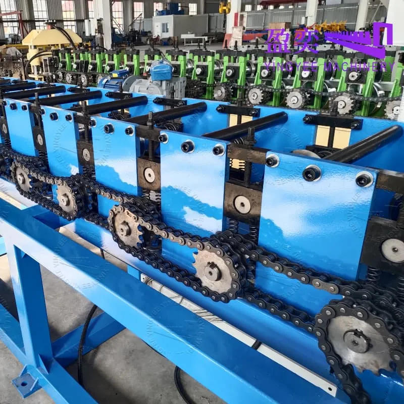 Roller shutter door panels roll forming machine
