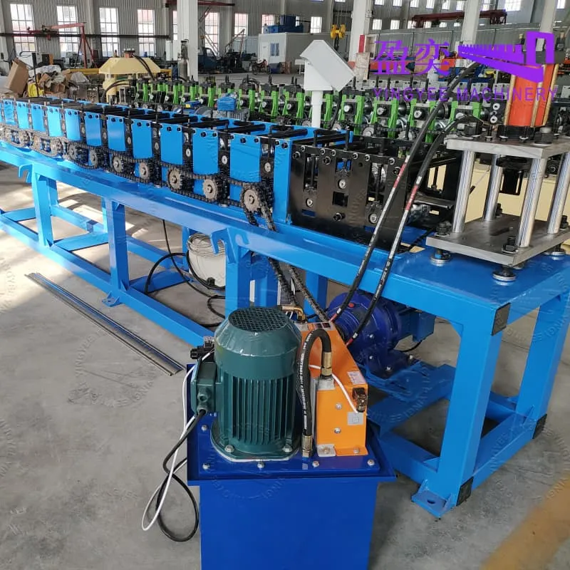 Roller shutter door machine