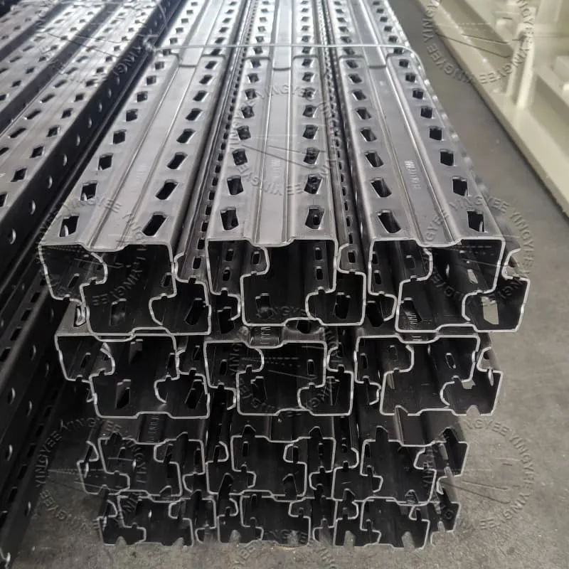 Storage rack roll forming machine