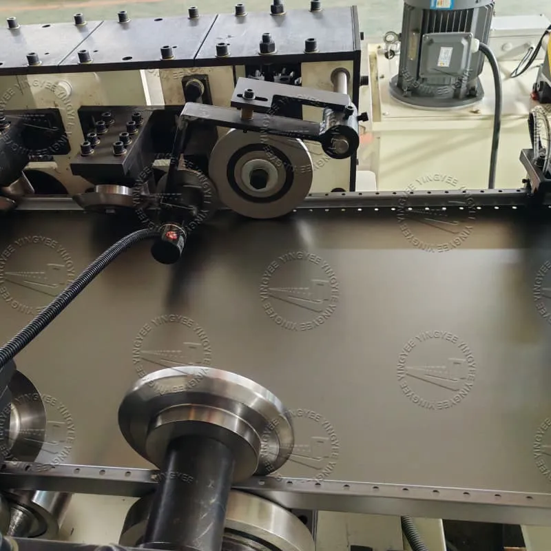  supermarket shelf back panel roll forming machine