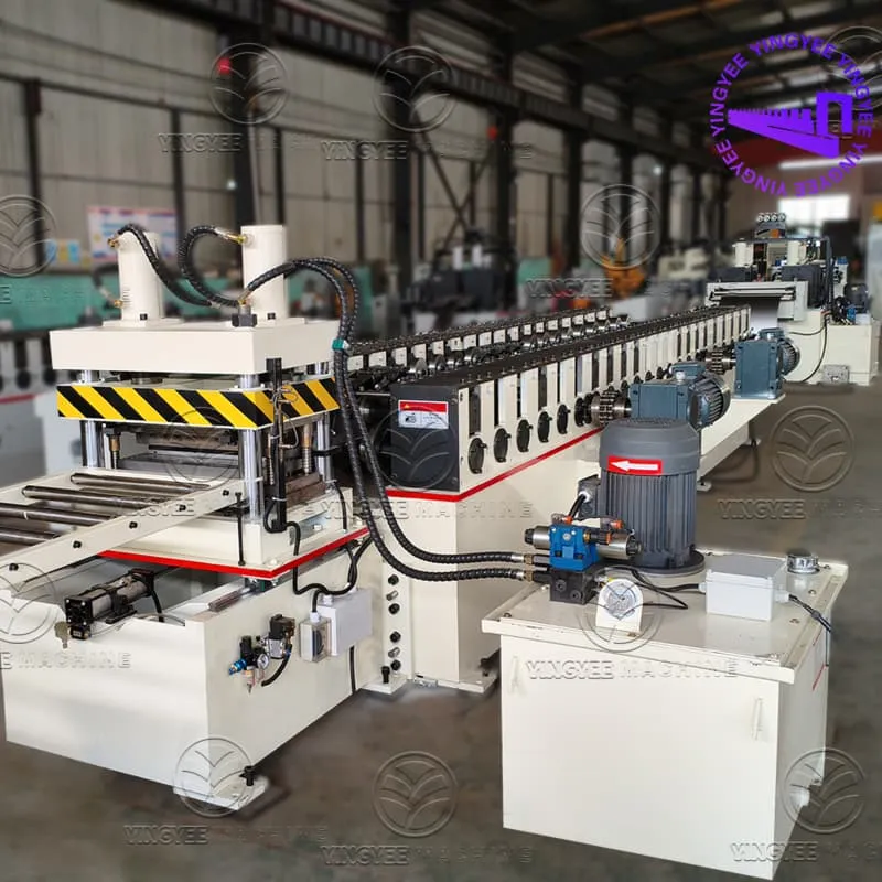  supermarket shelf back panel roll forming machine