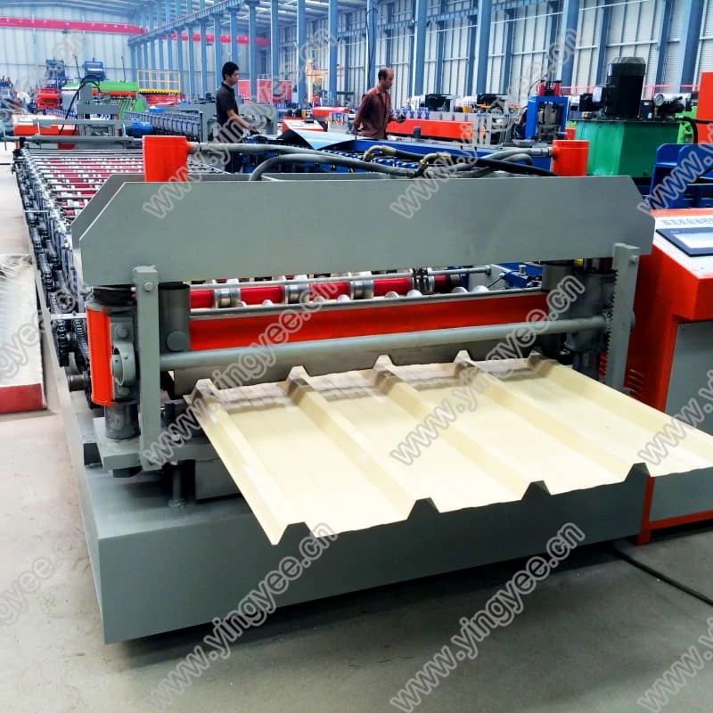steel roof panel roll froming machine