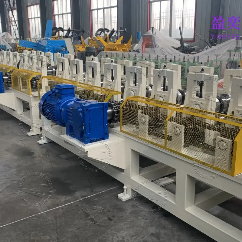 Storage rack beam machine