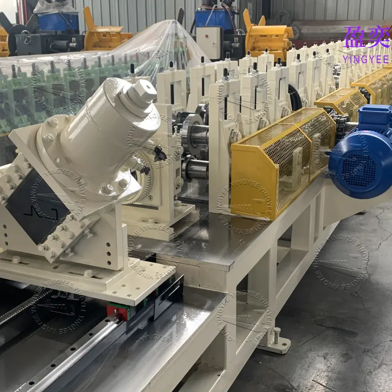 Storage rack beam machine