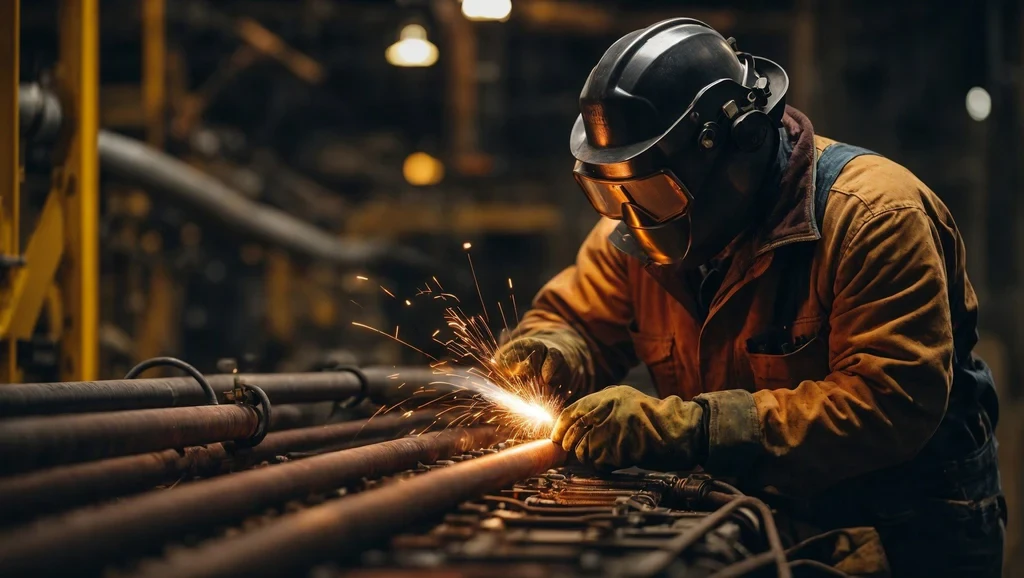 Shocking incident: a welding accident